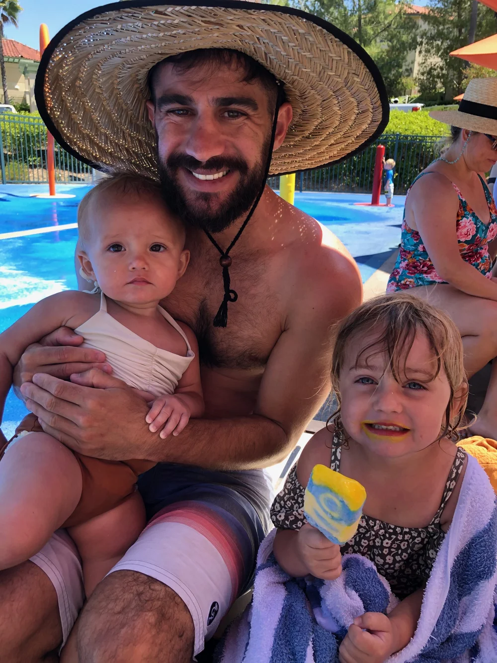 Pool day fun